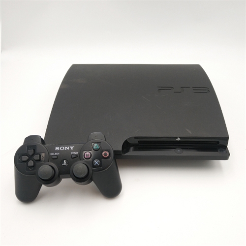 Playstation 3 Konsol - Slim 160 GB - SNR 03-27459172-5925676-CECH-3004A (B Grade) (Genbrug)
